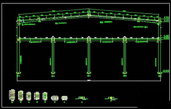 鋼結構廠房設計圖和施工圖有什么關系？